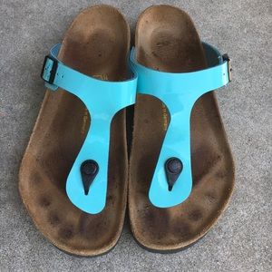 Birkenstock Robins Egg Blue Sandals 🌻